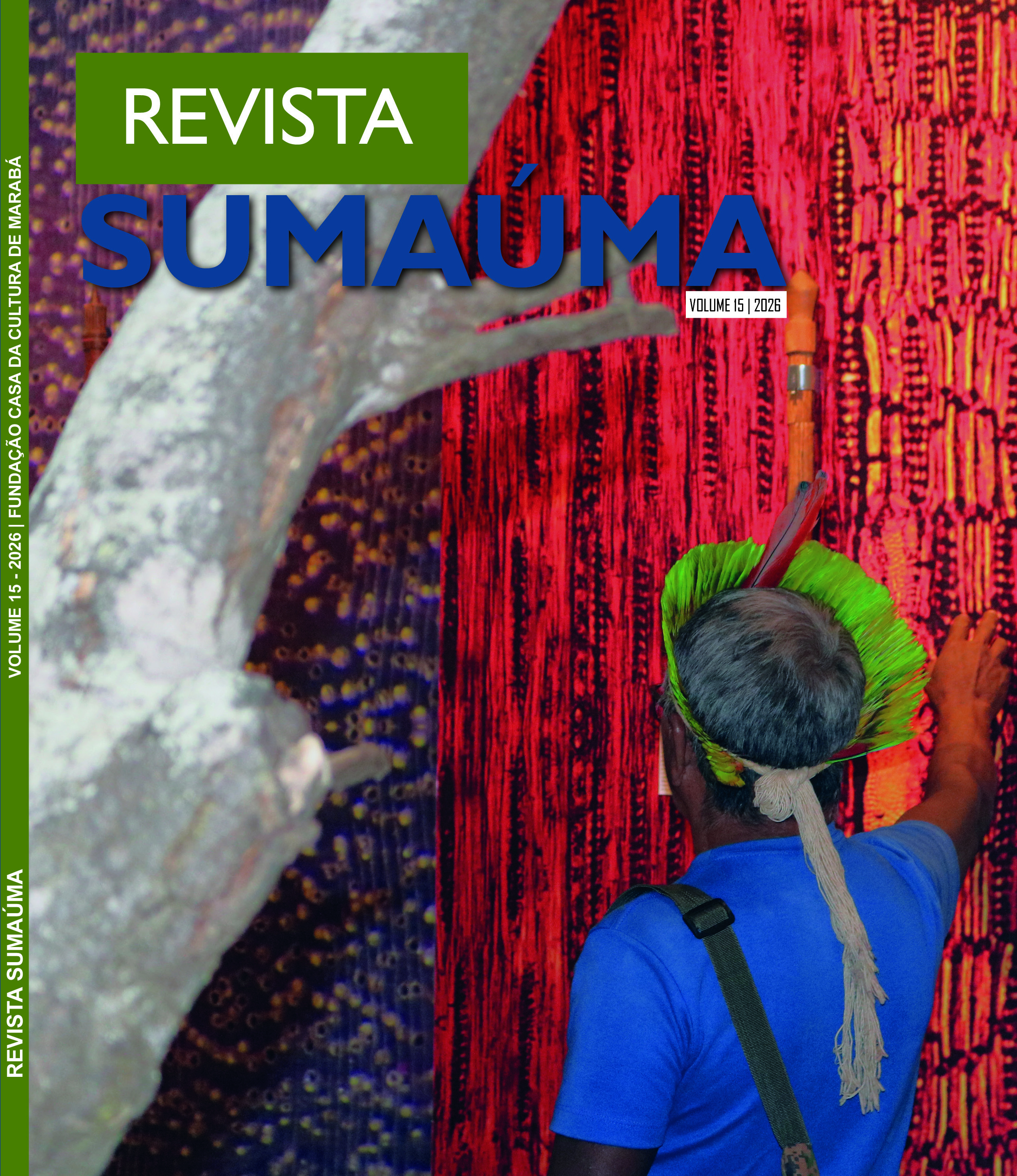 A imagem da capa é um registro da "Exposição Raízes de Resistência", realizada pelo Museu Municipal Francisco Coelho em 2025.